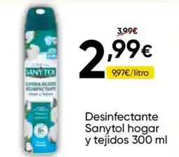 FROIZ Sanytol desinfectante hogar y tejidos oferta