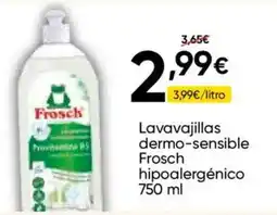 FROIZ Frosch lavavajillas dermo-sensible oferta