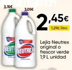 FROIZ Neutrex lejía original o frescor verde oferta