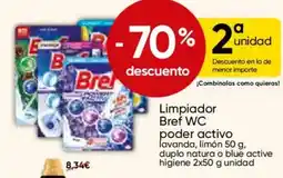 FROIZ Bref limpiador WC poder activo lavanda limon duplo natura o blue active higiene oferta