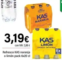 Cash Ifa Refresco kas naranja o limón oferta