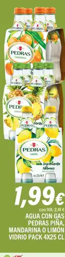 Cash Ifa Pedras agua con gas piña, mandarina o limón oferta