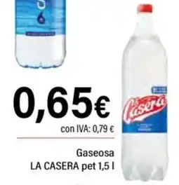 Cash Ifa La casera gaseosa oferta