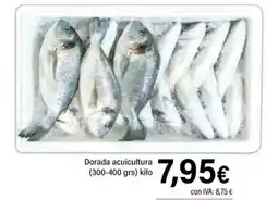 Cash Ifa Dorada acuicultura oferta