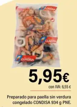 Cash Ifa condisa preparado para paella sin verdura oferta