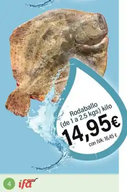 Cash Ifa ifa rodaballo oferta