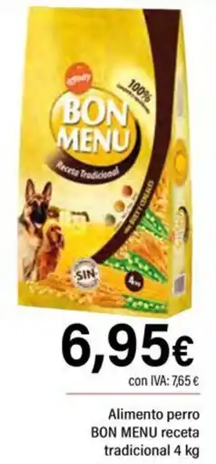 Cash Ifa Bon menu receta tradicional oferta