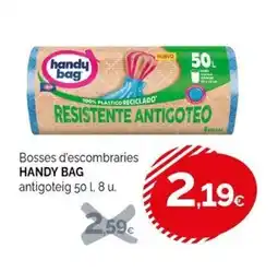 Condis Handy Bag bosses d'escombraries antigoteig oferta