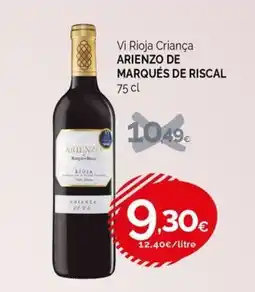 Condis Arienzo de Marqués de Riscal oferta