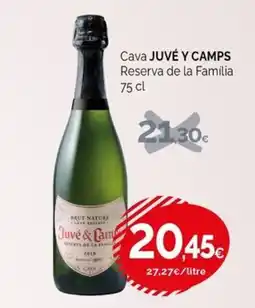 Condis Juvé & Camps Reserva de la Familia oferta