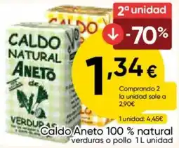 FROIZ Caldo Aneto 100 % natural oferta