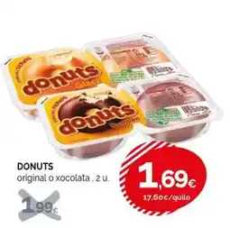 Condis donuts original o xocolata oferta