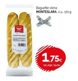 Condis Monteslara baguettes viena oferta
