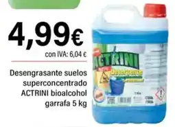 Cash Ifa Actrini desengrasante suelos oferta