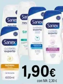 Cash Ifa Sanex cuidado experto oferta