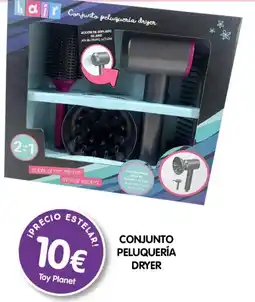 Toy Planet Cojunto peluqueria dryer oferta