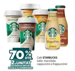 Condis Starbucks Café oferta