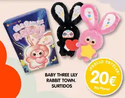 Toy Planet Baby Three Lily Rabbit Town. Surtidos oferta