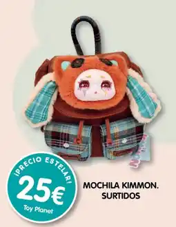 Toy Planet Toy Planet mochila kimmon. surtidos oferta