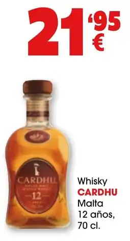 TOP Cash & Carry Whisky Cardhu oferta