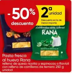 FROIZ Rana pasta fresca al huevo oferta