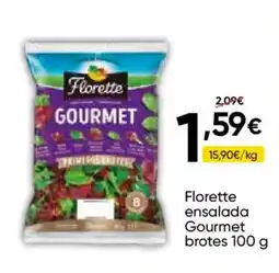FROIZ Florette ensalada Gourmet brotes oferta