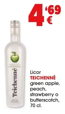 TOP Cash & Carry Teichenné licor green apple, peach, strawberry o butterscotch oferta