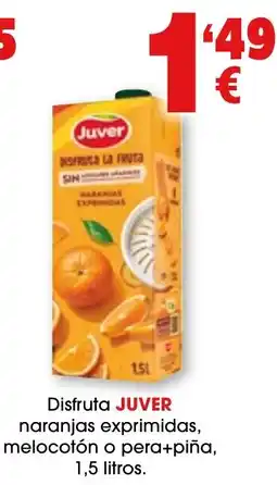 TOP Cash & Carry Juver naranjas exprimidas melocotón o pera+piña oferta