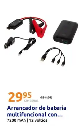 Action nor tec arrancador de batería multifuncional oferta