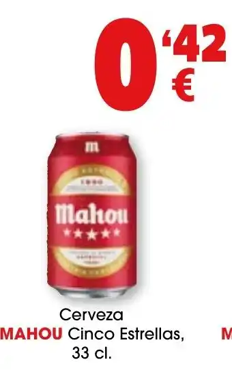 TOP Cash & Carry Mahou Cinco Estrellas oferta