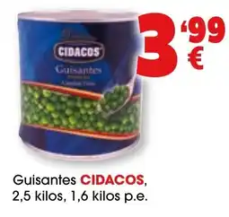 TOP Cash & Carry Cidacos guisantes oferta