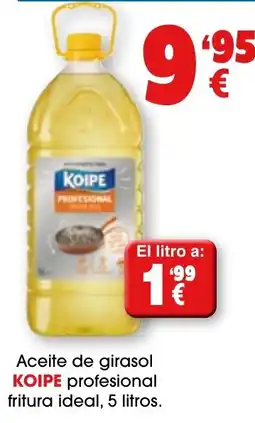 TOP Cash & Carry Koipe aceite de girasol profesional fritura ideal, oferta