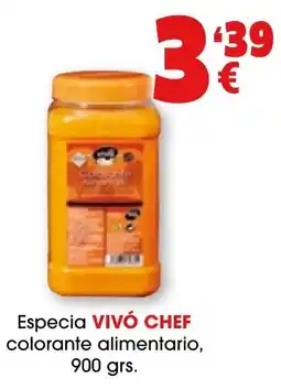 TOP Cash & Carry VIVÓ CHEF colorante alimentario oferta