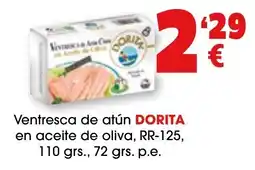 TOP Cash & Carry Dorita ventresca de atún oferta