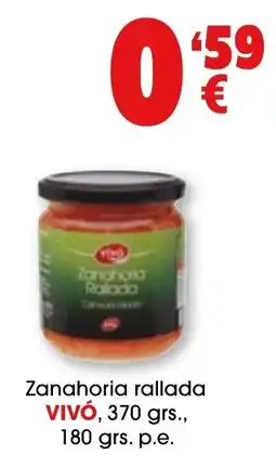 TOP Cash & Carry Vivó zanahoria rallada oferta
