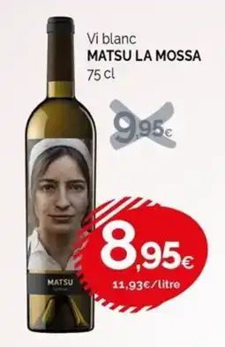 Condis Matsu la mossa vi blanc oferta