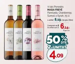 Condis Masia Freyé Parellada, Chardonnay, Sumoll o Syrah oferta