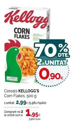 Condis Kellogg's corn flakes oferta