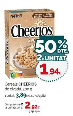 Condis Cheerios cereals de civada oferta
