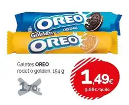 Condis Oreo galetes rodet o golden oferta