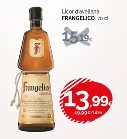 Condis Frangelico licor d'avellana oferta