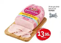 Condis Elpozo bienstar pechuga de pavo reducida en sal oferta