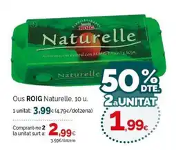 Condis Ous ROIG Naturelle oferta