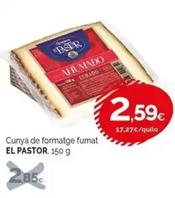 Condis El pastor cunya de formatge fumat oferta
