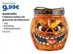 Costco Wonkandy calabaza rellena de golosinas de halloween oferta