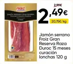 FROIZ Froiz jamón serrano oferta