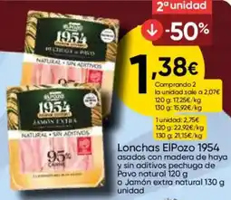 FROIZ Lonchas ElPozo 1954 oferta