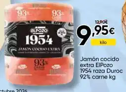 FROIZ ElPozo jamón cocido extra oferta