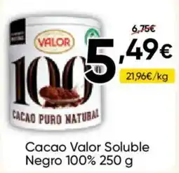 FROIZ Valor cacao puró natural oferta