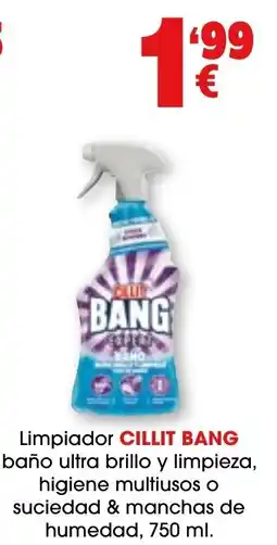 TOP Cash & Carry Cillit Bang limpiador baño ultra brillo y limpieza higiene multiusos o suciedad & manchas de humedad oferta